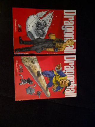 2 libros dragon ball ultimate edition 5 y 6