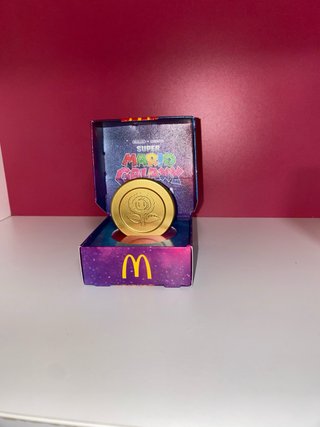 Moneda Flor de Fuego Super Mario Galaxy McDonald's