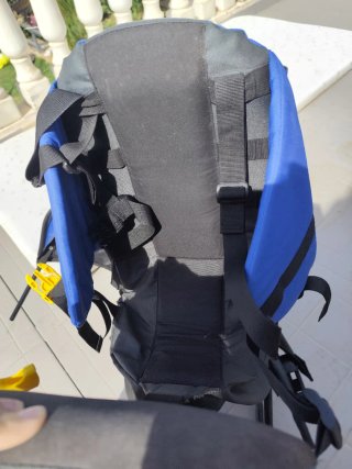 Mochila portabebés senderismo azul