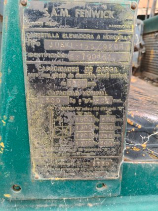 Carretilla elevadora Fenwick