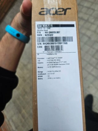 Portátil Gaming Acer Nitro V15