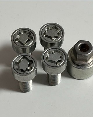 TORNILLOS ANTIRROBO VW GOLF AUDI SEAT VW T4 T5 T6