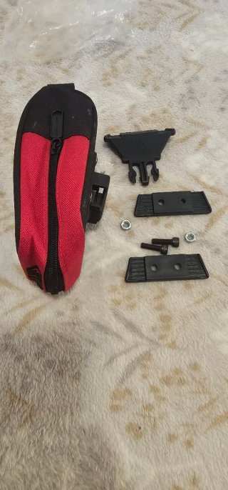 Bolsa de sillín para bicicleta