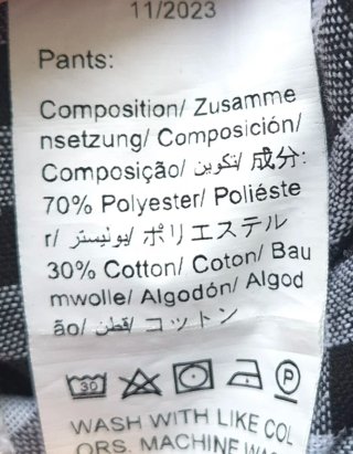 Shorts de cuadros de Shein para niña, 9-12  meses
