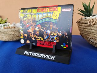 Caja Donkey Kong Country 2 SNES