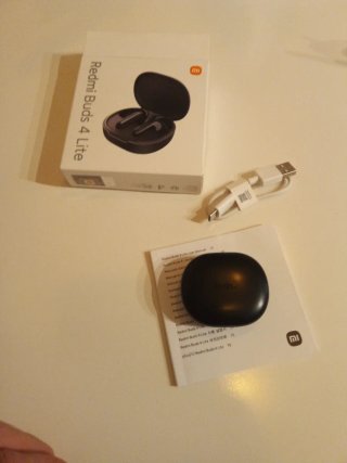 Auriculares Redmi Buds 4 Lite Xiaomi Negros