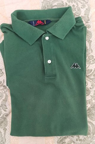 Polo Robe di Kappa Verde Taglia XX Large
