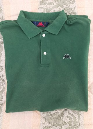 Polo Robe di Kappa Verde Taglia XX Large