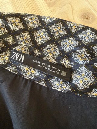 Abito Zara fantasia geometrica