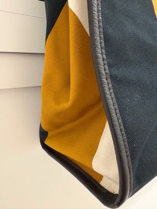Borsa shopper S.P. a blocchi di colore