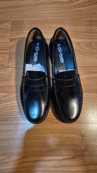 Mocasines de Hombre Negros