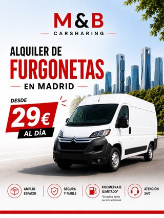 Alquiler de furgonetas