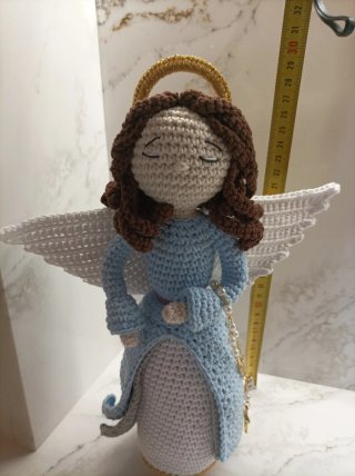 Ángel de Belén Amigurumi