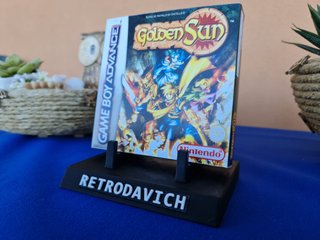 caja Golden Sun Game Boy Advance