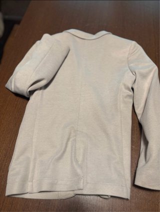 Americana elegante niño beige talla 10