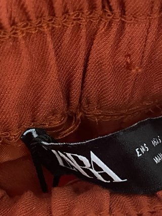 Pantalón Zara teja