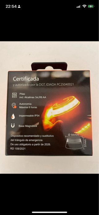 Baliza V16 Geolocalizada Homologada