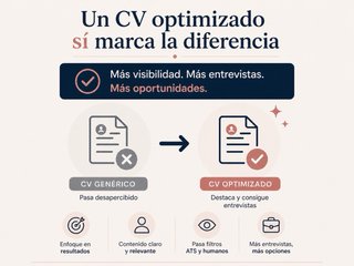 Revisión de CV + preparación de entrevistas.
