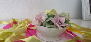 Piccolo bouquet fiori in  porcellana di Coalport