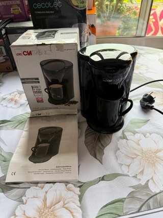 Cafetera Clatronic 1 Taza