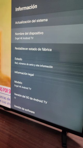 Televisión Engel 50" 4K UHD Smart TV