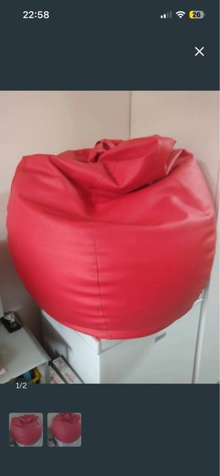 Puf rojo
