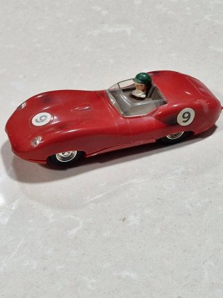 Scalextric lister jaguar triang