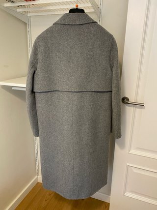 Abrigo de lana gris nuevo