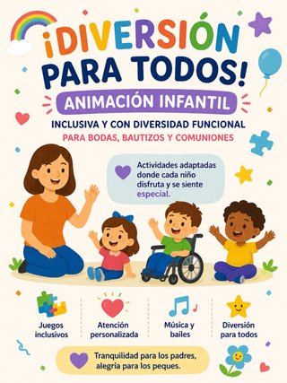 Animación Infantil Inclusiva para Eventos