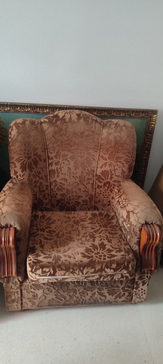 Sillones orejones marrón