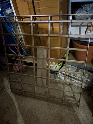 Reja de ventana metálica