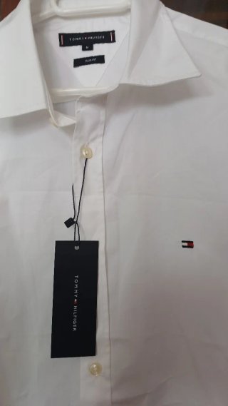 Camisa Tommy Hilfiger Blanca Talla M