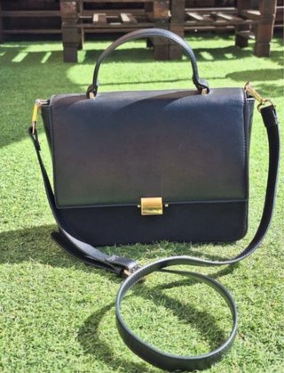 Bolso bandolera negro El Corte Inglés