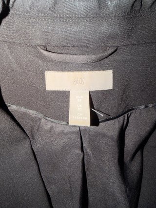 Blazer H&M donna nero taglia M