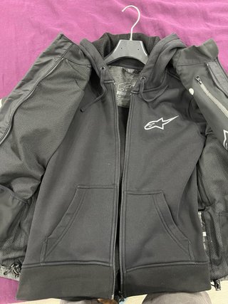 Chaqueta Moto Alpinestars Negra