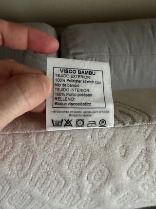 Almohada de viscolástica Bambu