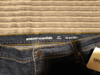 Pantalón Vaquero Amazon Azul Oscuro Vintage