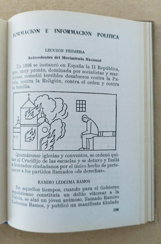 Libro escolar franquismo "Semilla"