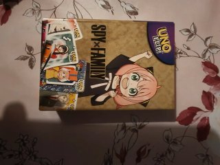 Carte UNO Flip! Spy Family McDonald's