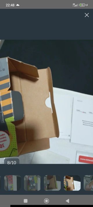 Caja Nintendo 3DS - Solo Caja