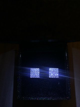 Orecchini Moissanite VVS1 Pavè 10.2 MM
