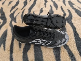 Botas Adidas F50 Negras y Blancas
