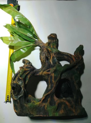 Ornamento Tiki per Terrari/Acquari Exoterra.