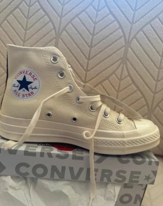 Converse x Comme des Garçons PLAY Talla 37.5