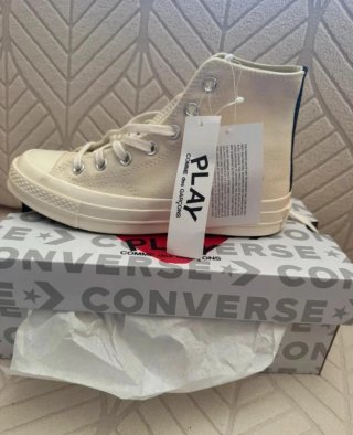 Converse x Comme des Garçons PLAY Talla 37.5