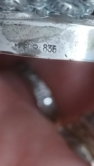 Ciotola confetti cristallo e argento 835