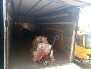 Transporte por carretera  Para 9 toneladas 18 pale