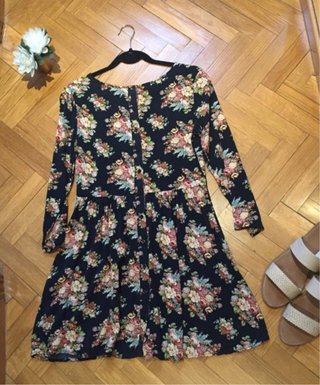 SPRINGFIELD vestido floral manga larga