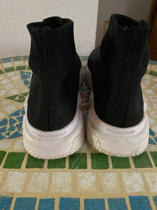 Balenciaga Sock Sneakers Negras y Blancas