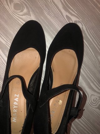 Tacones negros talla 38